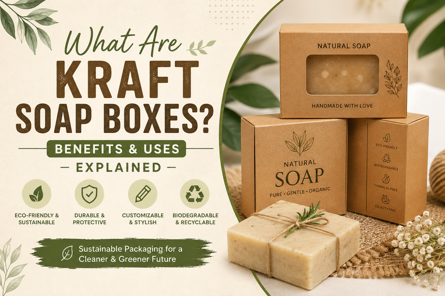 What Are Kraft Soap Boxes? Benefits & Uses Explained